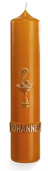 Apostelkerzen 250/40 mm 250/40 mm | Ocker | Ocker/Gold