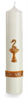Apostelkerzen 300/50 mm 300/50 mm | Elfenbein | Ocker/Gold