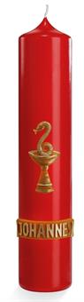 Apostelkerzen 300/50 mm 300/50 mm | rot | Ocker/Gold