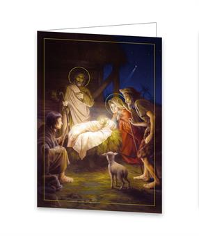 Weihnachts-Klappgrußkarten 