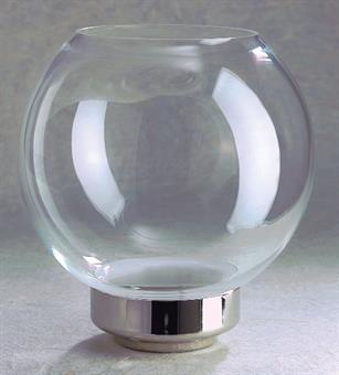 Flambeau glass, ball shape 