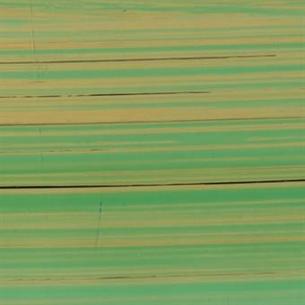 decorative wax sheet, 
gold, turquoise painted 