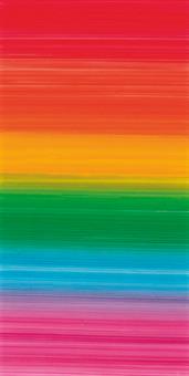 rainbow hand painted 