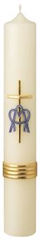 Marian candle,
marian crown
size 40/6 cm 