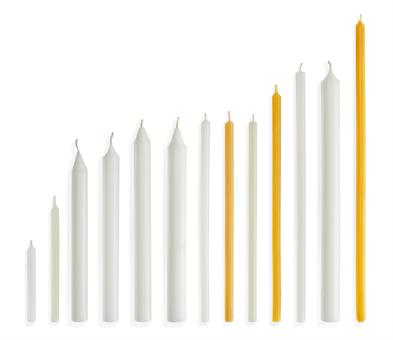 Votive Candle 180/16 mm
with perforation for thorn 