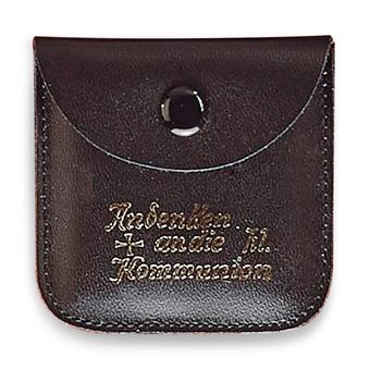 case for holy rosary
made of black leather 