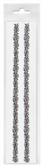 Decorative wax strips No 14,
silver 