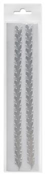 Decorative wax strips No 17,
silver 