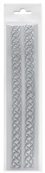 Decorative wax strips No 30,
silver 