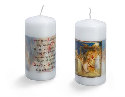Christmas candle "Star above Bethlehem" 