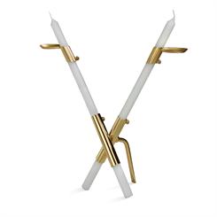 Blasiuskerzen zylindrisch, Paar 